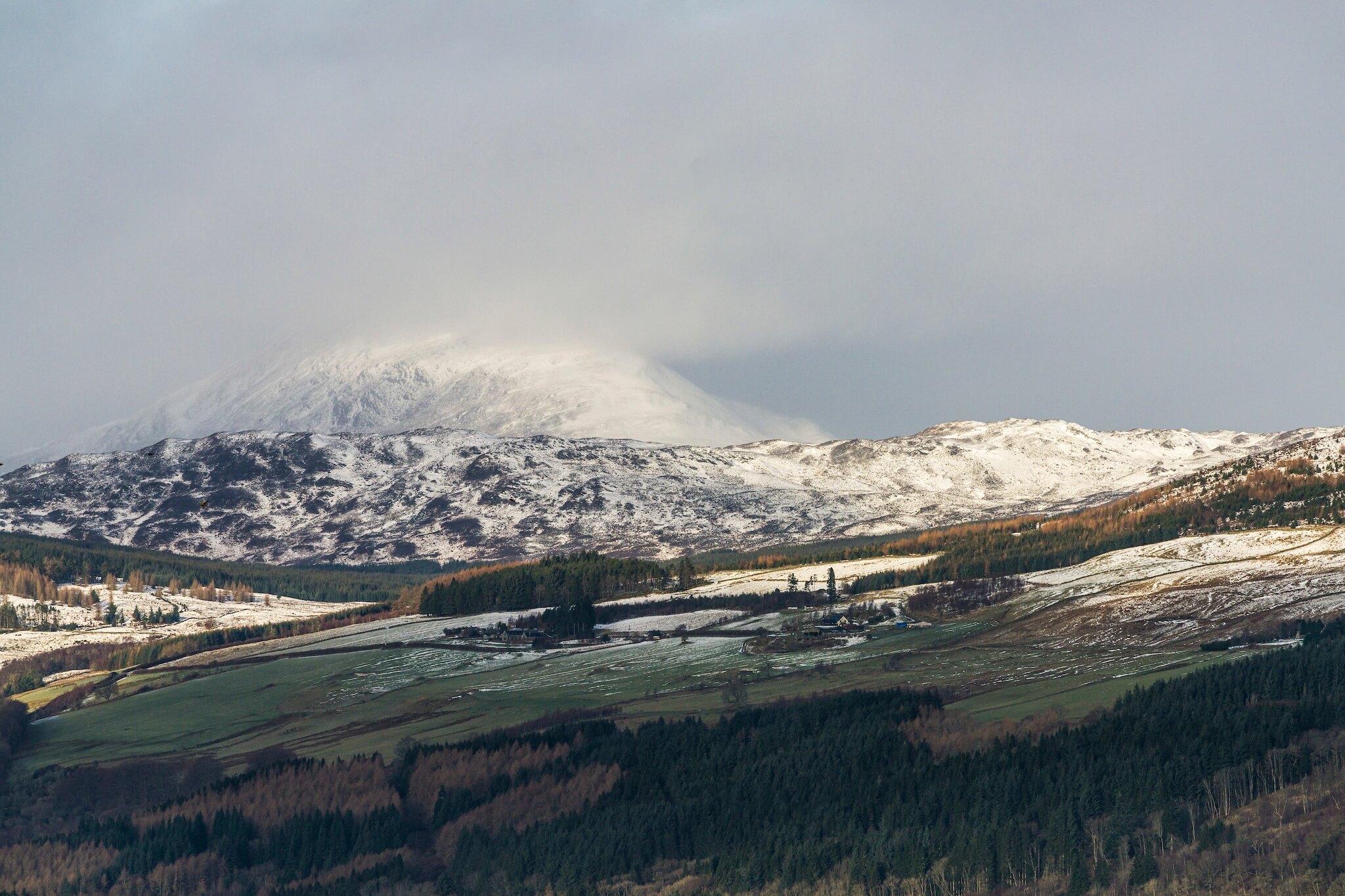 Los inviernos en Escocia - meteorología, horas de luz y más.