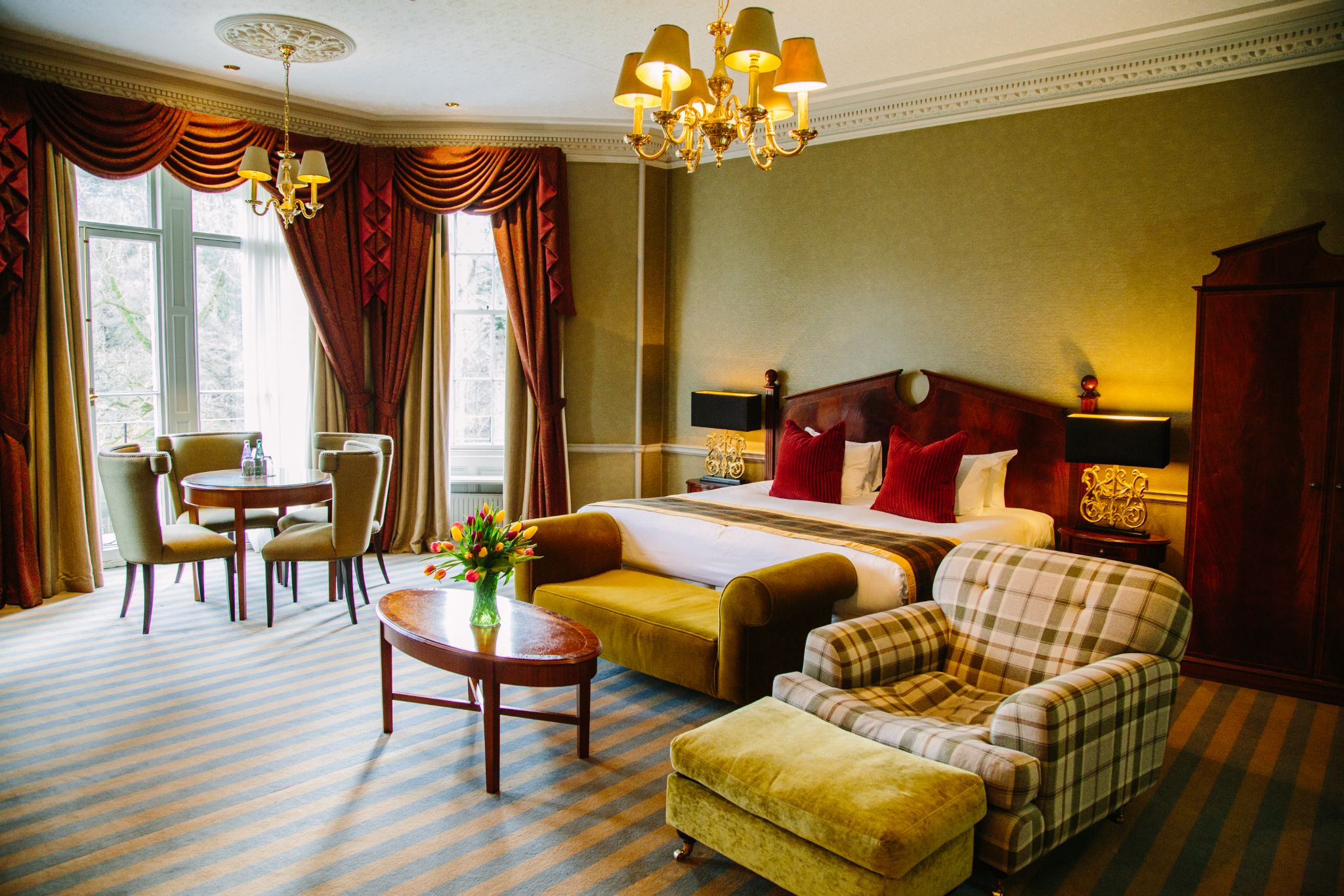 The Duchess Suite at Dunkeld House Hotel