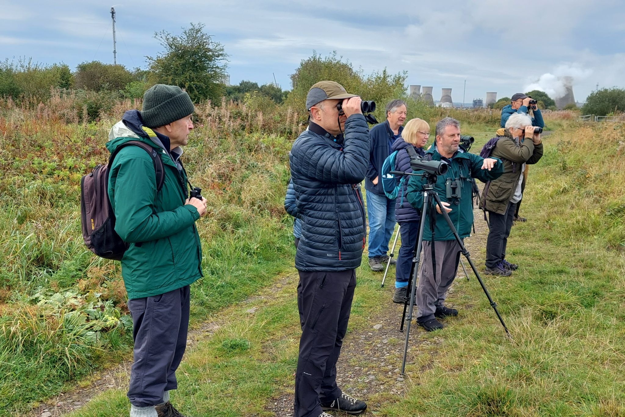 A bird identification walk with the Scottish Ornithologists' Club