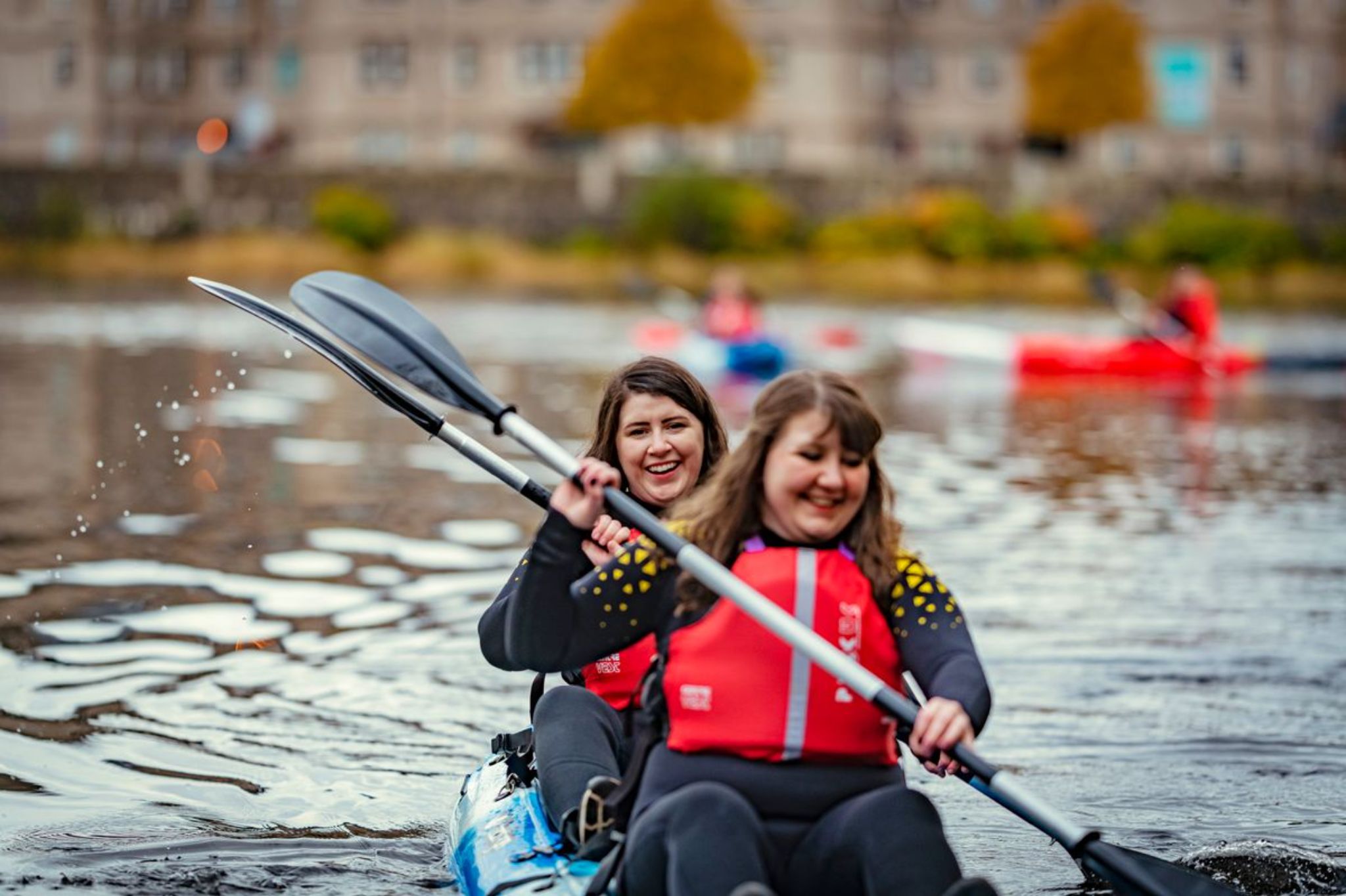 Kayaking with Willowgate Activity Centre in Perth.