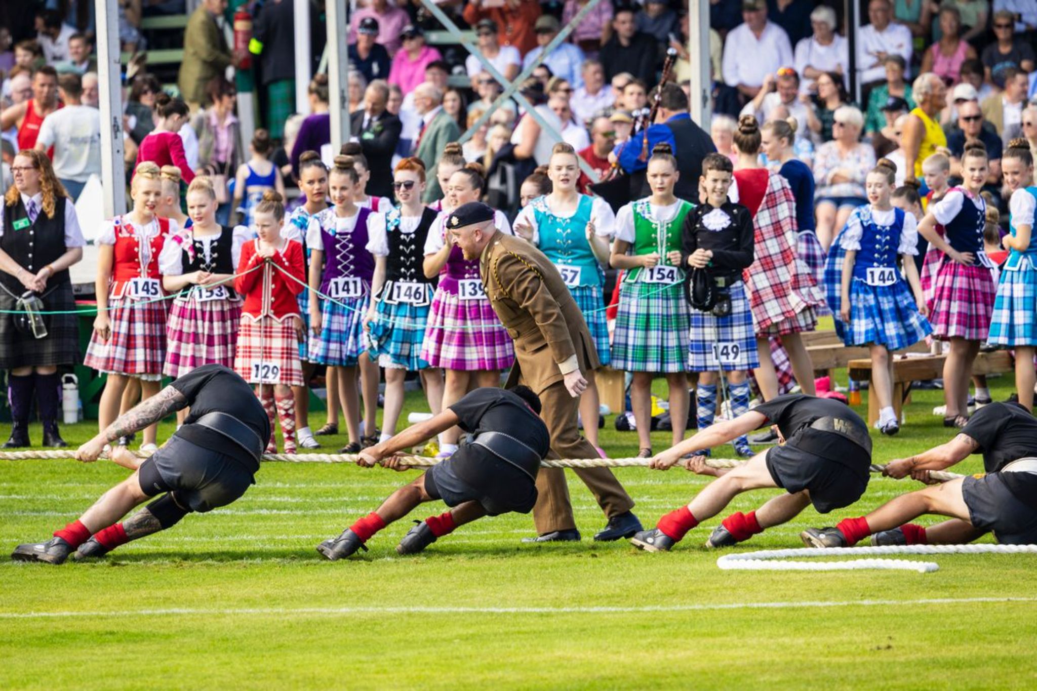 Tug of War at The Braemar Gathering