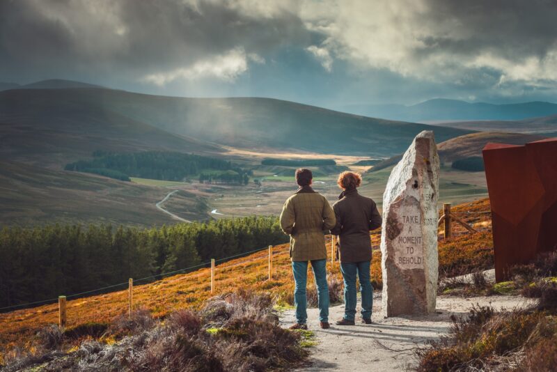 The Watchers by John Kennedy at Corgarff