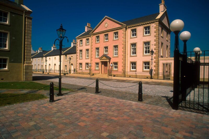 Irvine Harbour buildings