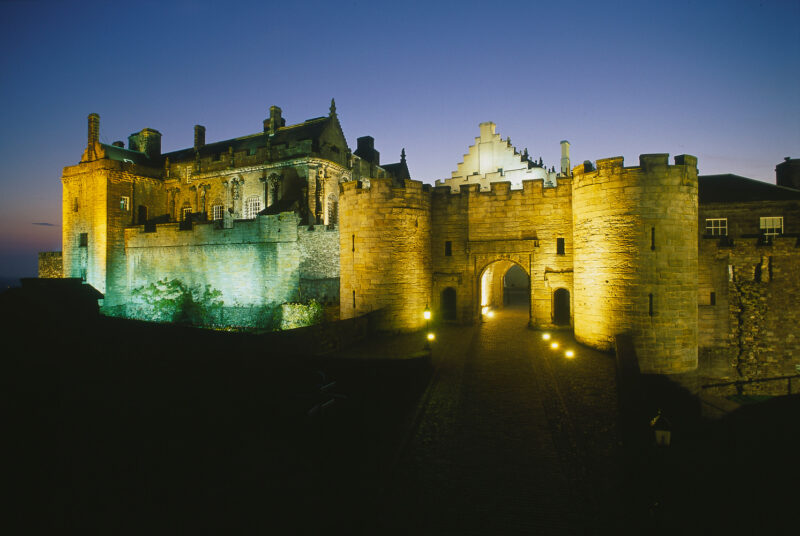 A View From The Battlements Of Stirling Castle