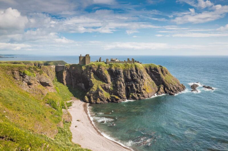 Dunnottar Castle view 2