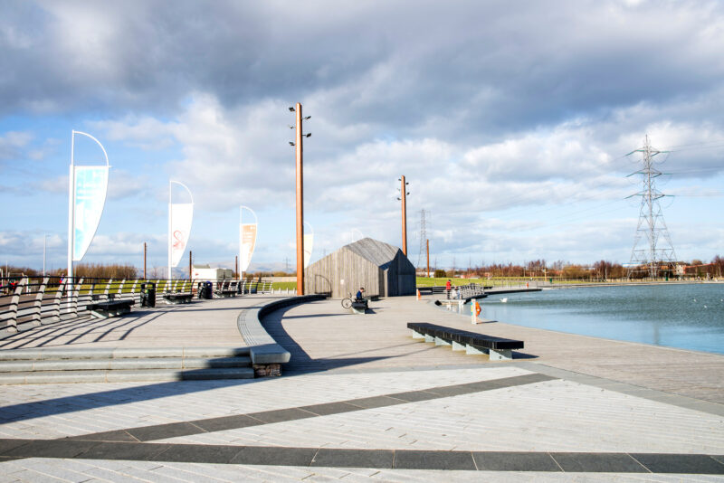 Helix Lagoon Helix Park By Falkirk