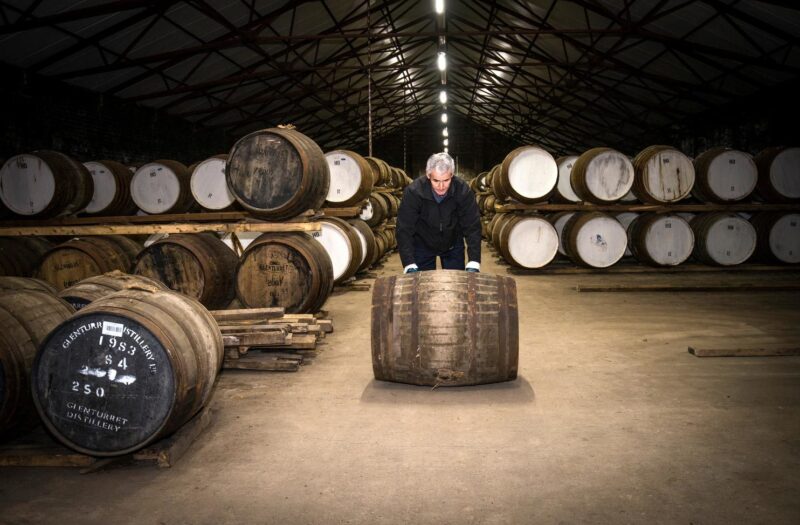 The Bonded Warehouse At The Famous Grouse Experience And Glenturret Distillery