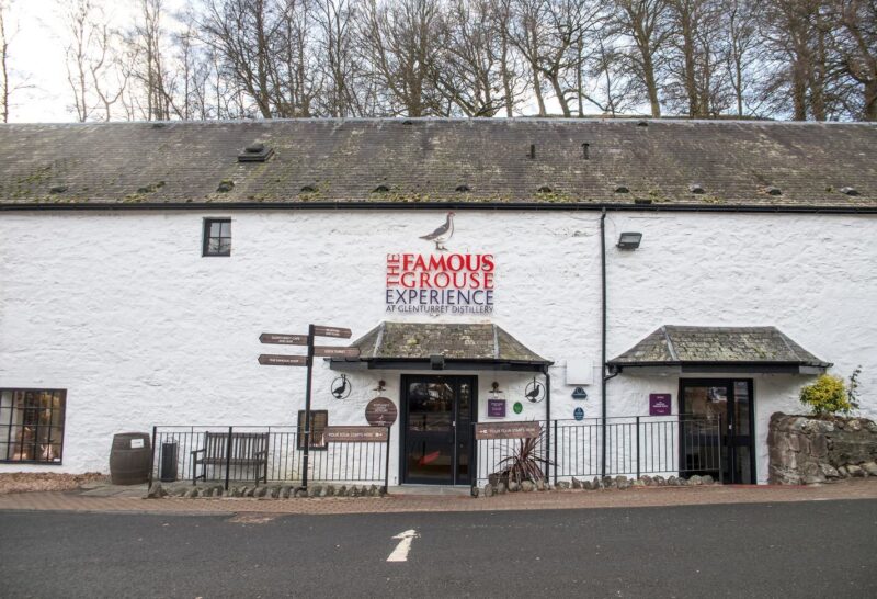 The Exterior Of The Famous Grouse Experience And Glenturret Distillery