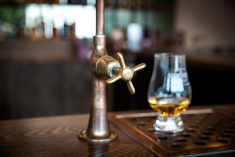 The Sampling Room At The Famous Grouse Experience And Glenturret Distillery