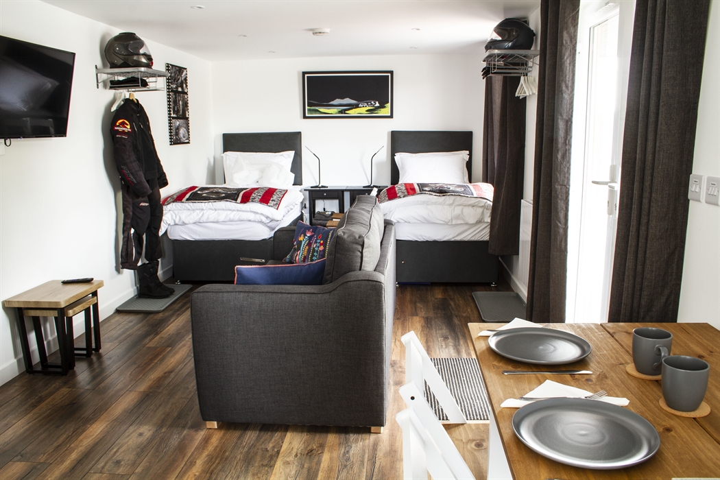 Roman Camp Cabin, Broxburn Cabin VisitScotland