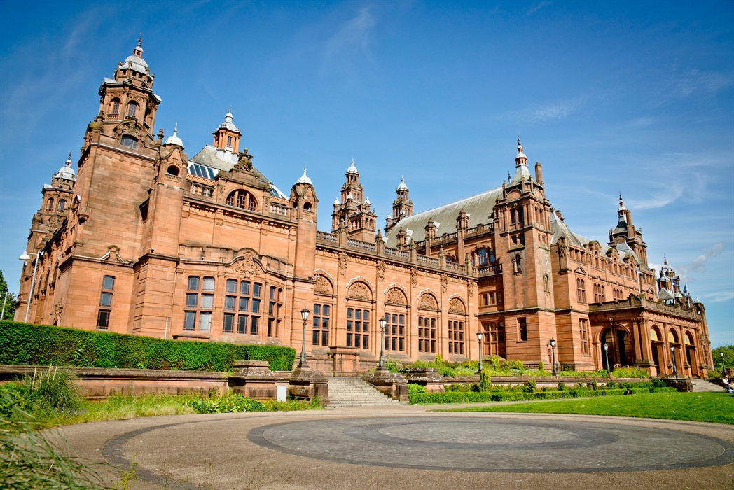 Exterior of the Kelvingrove Museum and Art Gallery